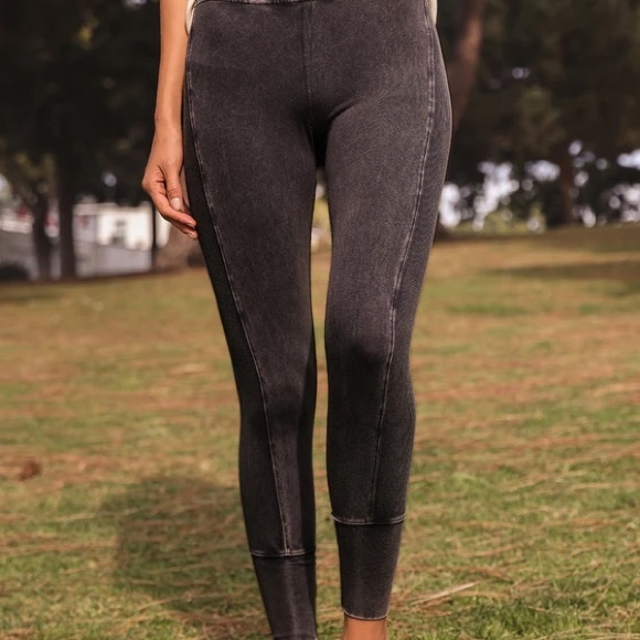 Free People leggings khaki washed green - Picture 8 of 8